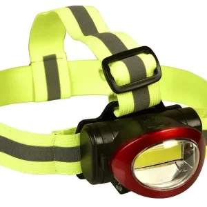 Stirnlampe mit COB LED und Rücklicht Zertifiziert