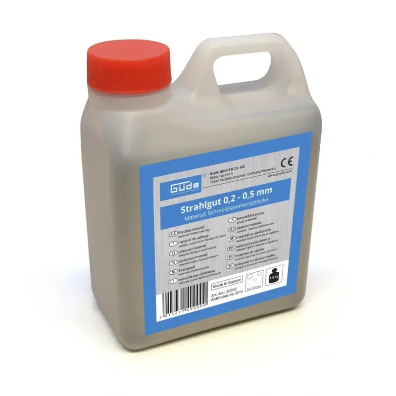 Geprüft Strahlgut 0,2 - 0,5 mm, 1,5 kg