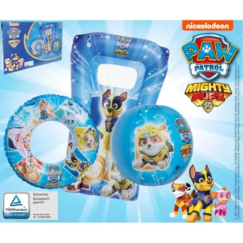Strandspielzeug Set 3-teilig, Wasserball, Schwimmreifen, Kindermatratze Aktuell