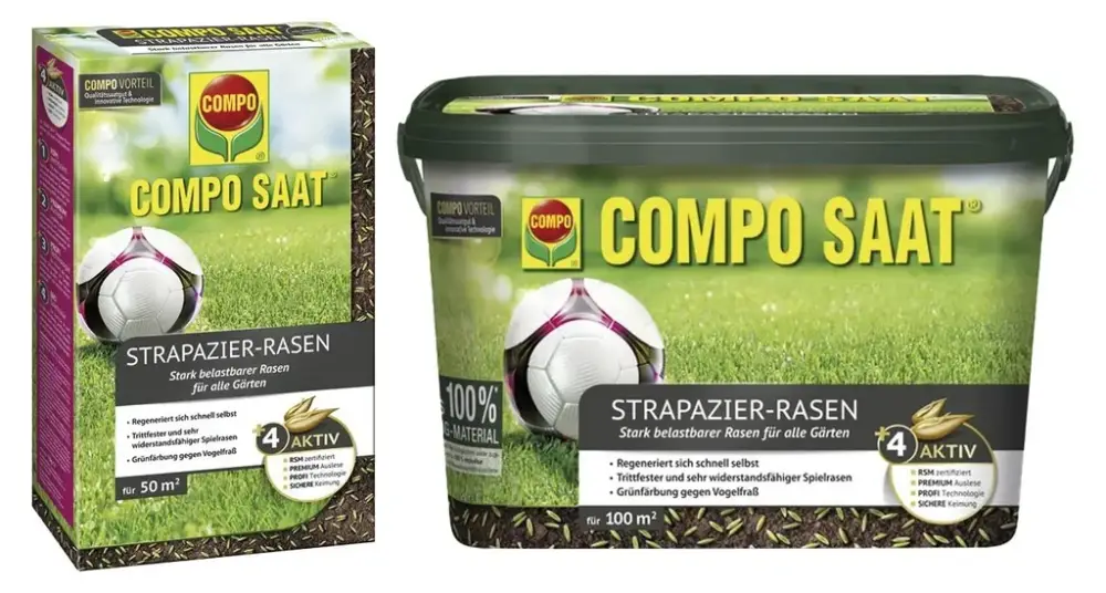 Super-Preis Strapazier-Rasen - 1000 g, für 50 m²