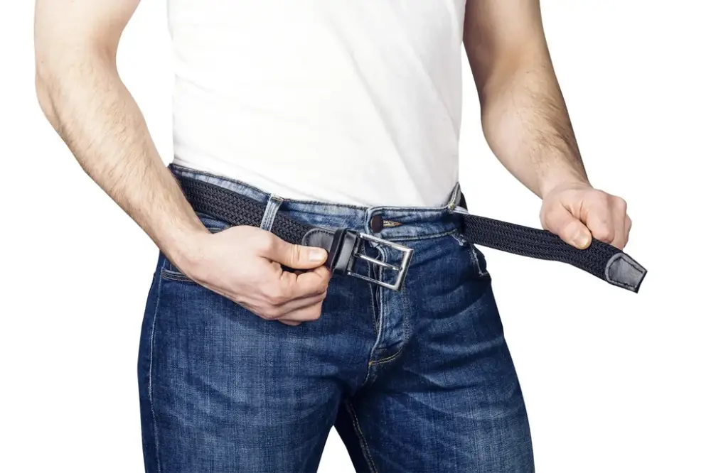 Stretchgürtel für Herren, superelastisch 3cm breit, Farbe schwarz Preisreduziert