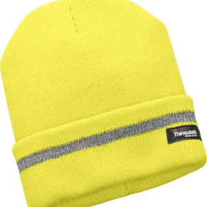 Zertifiziert Strickmütze Warn gelb Gr. I