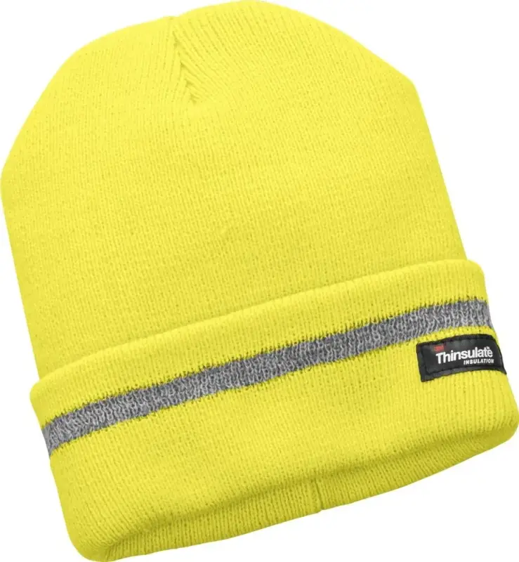 Zertifiziert Strickmütze Warn gelb Gr. I