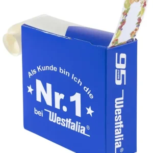 Echt Westfalia Obstrand - Etiketten im Spender, 500 Stück