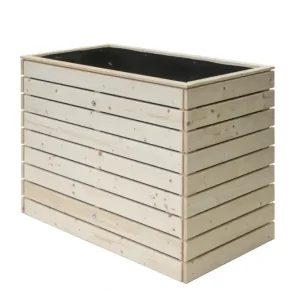 Westmann Hochbeet Asket L, 130×70×90 cm, Natur – Fichtenholz, rückenschonend Saisonangebot