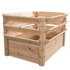 Westmann Hochbeet Premium XXL, 91×90,5×73 cm, Natur – FSC-Lärchenholz, rückenschonend Bestseller