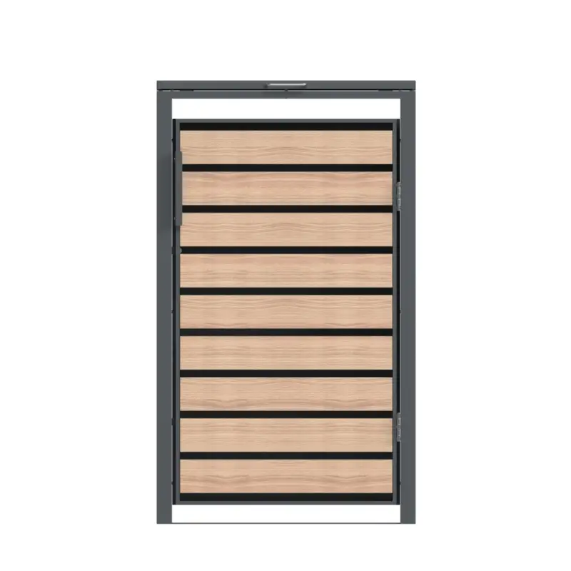 Westmann Mülltonnenbox Lacina 1er holzoptik (1× 240 L) Beliebt