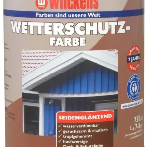 Wetterschutzfarbe RAL 7016 Anthrazitgrau 750 ml Neu