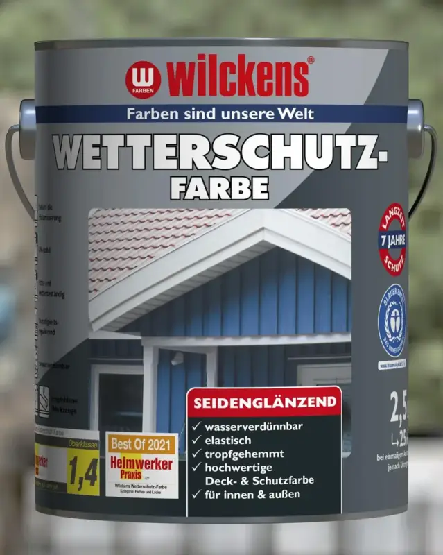 Wetterschutzfarbe Schokobraun, 2500 ml Top-Seller
