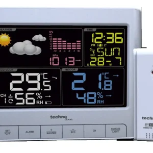 Wetterstation WS 6449 mit farbiger LED-Anzeige Versand Am Gleichen Tag