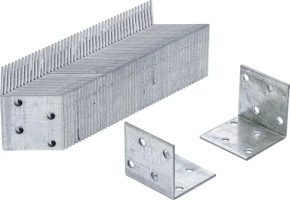 Winkelverbinder 40 x 40 x 40 mm, 50 Stück Mega-Angebot