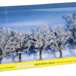 Rabatt Winterbäume, 7 Stück, ca. 8 - 10 cm hoch