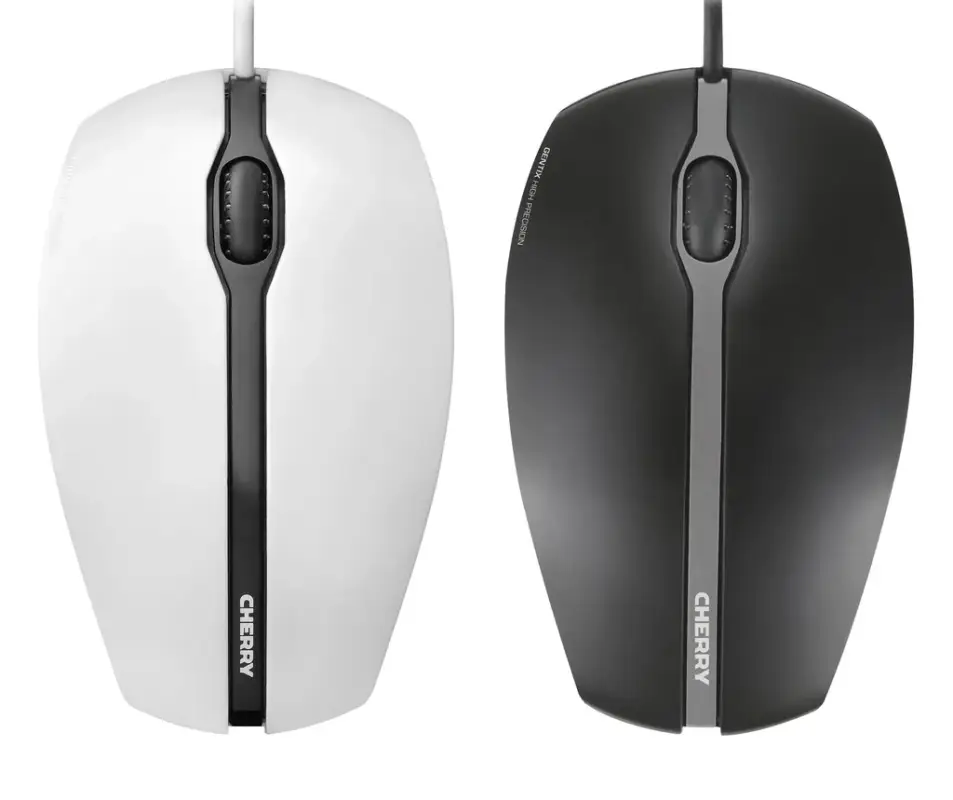 Wireless Maus GENTIX Corded Optical Mouse schwarz Sofort Bestellen