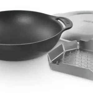 Abverkauf Wok - Gourmet BBQ System inklusive Deckel und Dünsteinsatz