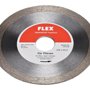 Flex Diamantjet - Diamanttrennscheibe Premium Fliese Dm. 125 mm Versand Am Gleichen Tag