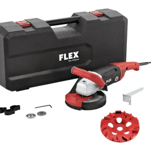 Zertifiziert Flex LD 18-7 150 R Sanierungsschleifer Kit Estrich-Jet für randnahes Schleifen 1750 Watt