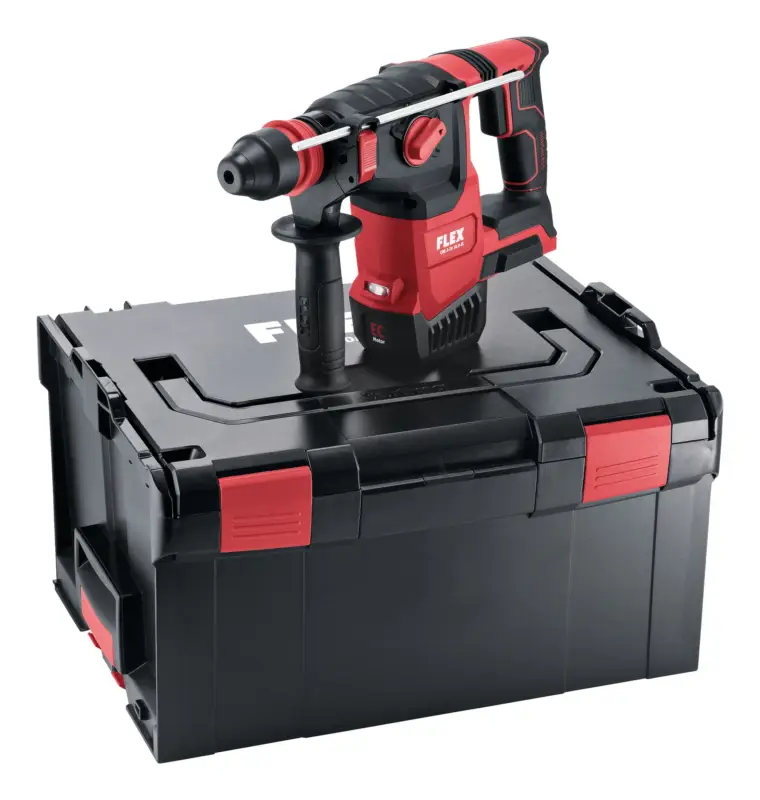 Flex CHE 2-26 18.0-EC Akku Kombi-Bohrhammer mit Bohrfutter 18 V ohne Akku in L-BOXX® Markenware