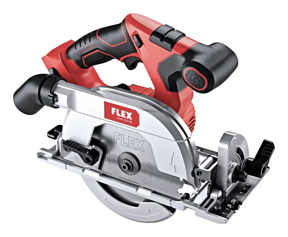 Flex CS 62 18.0-EC C Akku-Handkreissäge mit Pendelhaube 18 V ohne Akku im Karton Preisreduziert