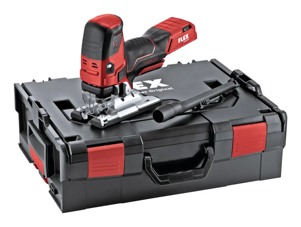 Kracherpreis Flex JS 18.0-EC Akku-Stichsäge 18 V ohne Akku in L-BOXX®