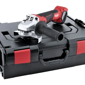Zertifiziert Flex LB 125 18.0-EC Akku-Winkelschleifer mit Bremse 18 V ohne Akku in L-BOXX®