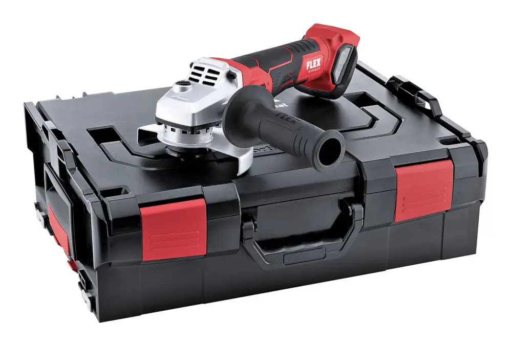 Zertifiziert Flex LB 125 18.0-EC Akku-Winkelschleifer mit Bremse 18 V ohne Akku in L-BOXX®