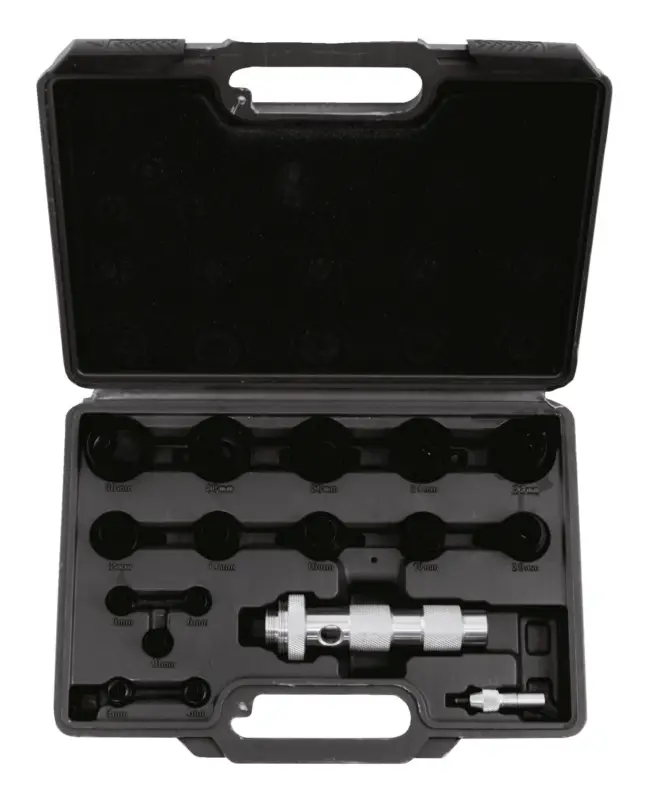 Zertifiziert Fortis Locheisen-Satz 17-teilig 3-30 mm im Kunststoffkoffer