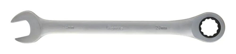 Fortis Maul-Ringratschenschlüssel gerade 24 mm Direkt Vom Hersteller