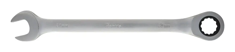 Super-Preis Fortis Maul-Ringratschenschlüssel gerade 30 mm