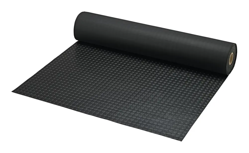 Markenware Fortis Noppenmatte PRO, NR/SBR, schwarz, 3 mm, 1200 mm 10m