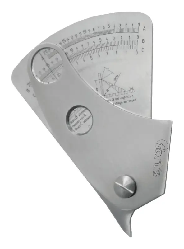 Fortis Schweißnahtlehre rostfrei0,1mm Schnäppchen