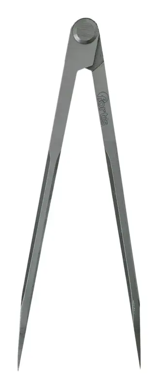 Fortis Spitzzirkel mit Nietscharnier 200 mm Schneller Versand