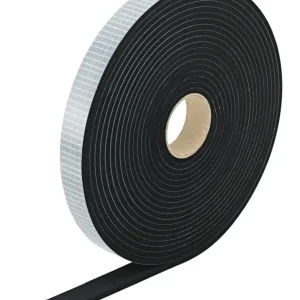 Fortis Zellkautschukstreifen EPDM, 25 x 10 mm, 10m einseitig selbstklebend(Verpackungseinheit: 10Meter) Sofort Bestellen