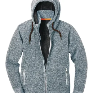 Scheibler Strickjacke Schärding grau/schwarz-meliert, eliert Größe S Günstig