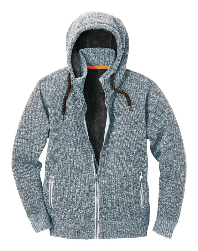 Scheibler Strickjacke Schärding grau/schwarz-meliert, eliert Größe S Günstig