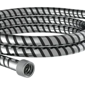 Schütte Brauseschlauch 150 cm, Kunststoff, Schwarz/Chrom Markenprodukt