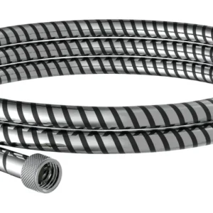 Schütte Brauseschlauch 200 cm, Kunststoff, Schwarz/Chrom Preiswert