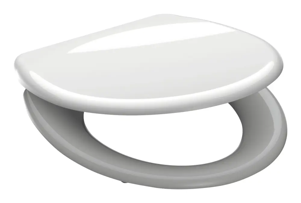 Angebot Schütte Duroplast WC-Sitz White, mit Absenkautomatik und mit Absenkautomatik und Schnellverschluss