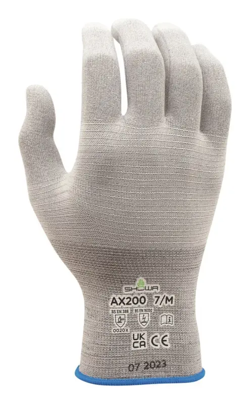 Markenware Showa Schnittschutzhandschuh AX200 Größe L(Verpackungseinheit: 12Paar)