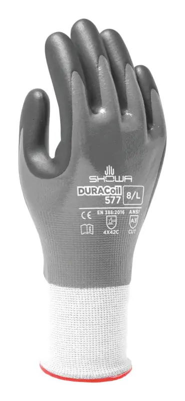 Showa Schnittschutzhandschuh DURACoil 577 Größe S(Verpackungseinheit: 10Paar) Neue Kollektion