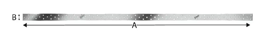 Preis Gesenkt Simpson Strong-Tie Lochblechstreifen NP20/80/1200 NP20/80/1200