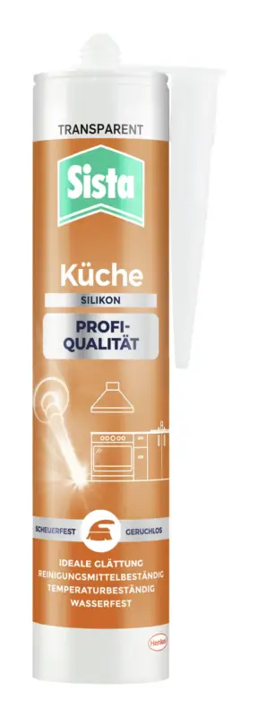 Rabatt Sista Küche Silikon 280 ml, transparent