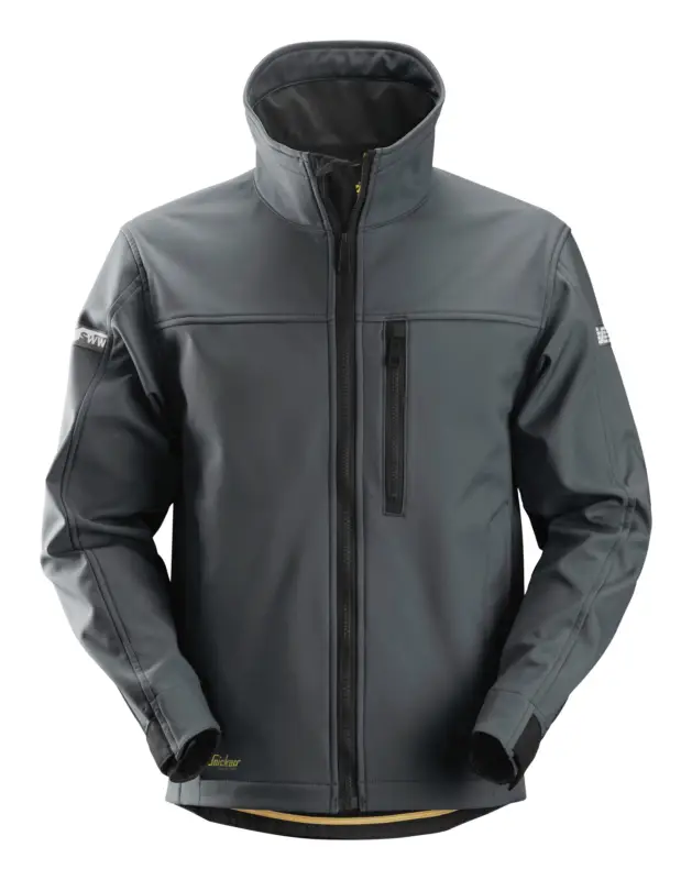 Snickers Workwear Softshelljacke 1200, XXL, grau-schwarz Sichere Zahlung