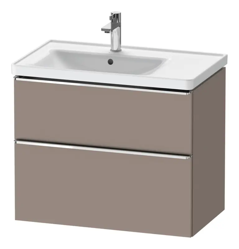 Duravit D-Neo Waschtischunterschrank für 236980 mit 2 Auszügen Griff Chrom Hochglanz 784 x 625 x 452 mm - Basalt Matt Jetzt Kaufen