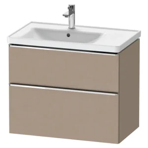 Angebot Duravit D-Neo Waschtischunterschrank für 236980 mit 2 Auszügen Griff Chrom Hochglanz 784 x 625 x 452 mm - Leinen Matt