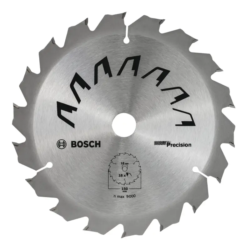Bestpreis Bosch Zubehör Kreissägeblatt Precision, 150 x 16 mm, Zähnezahl 18