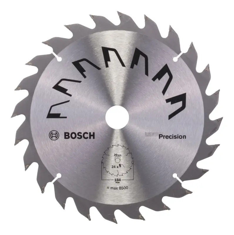 Bosch Zubehör Kreissägeblatt Precision, 184 x 16 mm, Zähnezahl 24 Must-Have