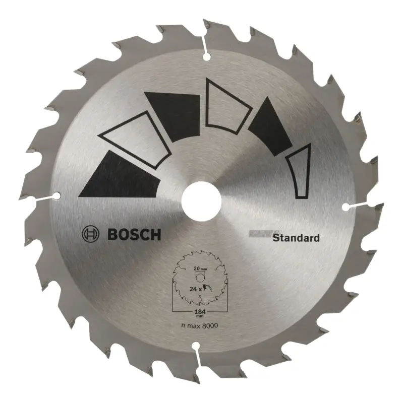 Top-Seller Bosch Zubehör Kreissägeblatt Standard, 184 x 20 mm, Zähnezahl 24