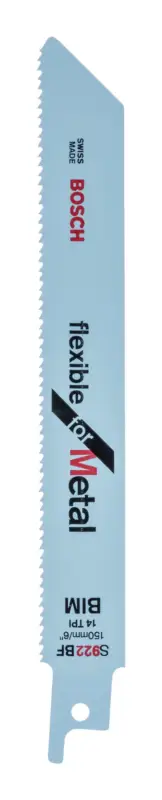 Bosch Zubehör Säbelsägeblatt Bimetall, S 922 BF Flexible for Metal - 2er Pack Letzte Chance