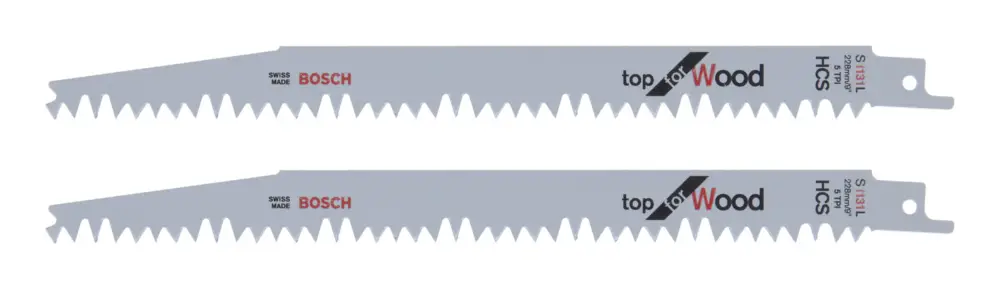 Sichere Zahlung Bosch Zubehör Säbelsägeblatt HCS, S 1131 L Top for Wood - 2er Pack