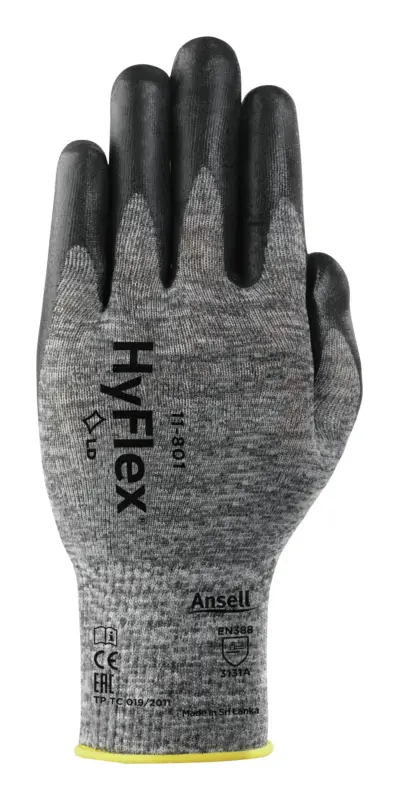 Markenprodukt Ansell Handschuh HyFlex Foam 11-801, Größe 7(Verpackungseinheit: 12Paar)